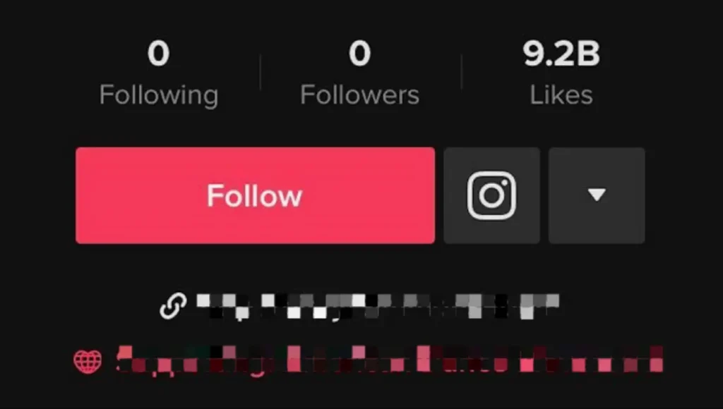 What’s wrong with my TikTok following page?
