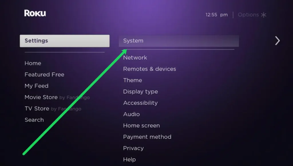 Factory Reset Roku